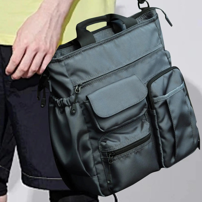 Men’s Oxford Business Briefcase with Adjustable Shoulder Strap