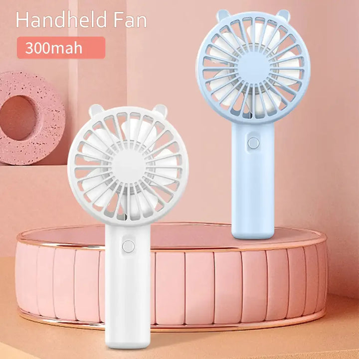 Portable USB Rechargeable Mini Hand Fan – Veyra (1+1 FREE)