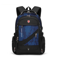 Extra-Large Waterproof Laptop & Travel Backpack with USB Charging