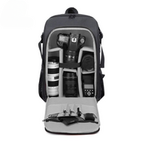 Waterproof Oxford Camera Backpack with Multi-Compartment Storage – Elric