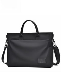 Men’s Waterproof Laptop Shoulder Bag with Kangaroo Pattern Design