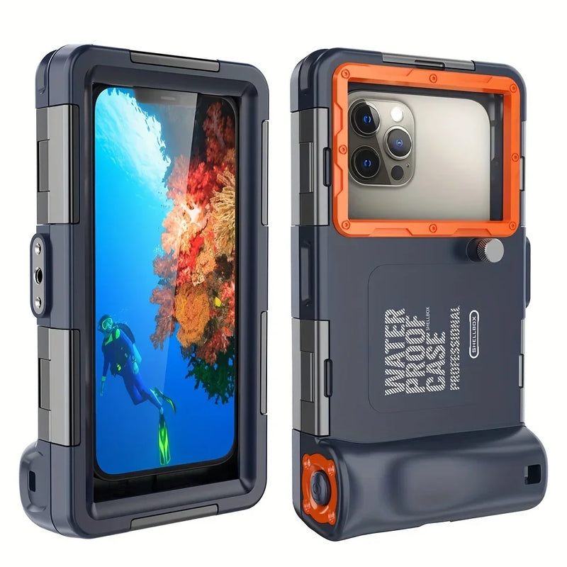 Waterproof Diving Phone Case with 15m Depth Protection & Lanyard – AquaShield