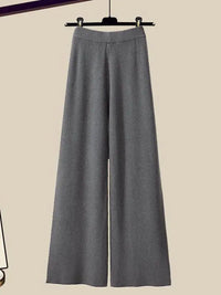 Three-piece women's winter outfit set with cardigan – Marisa