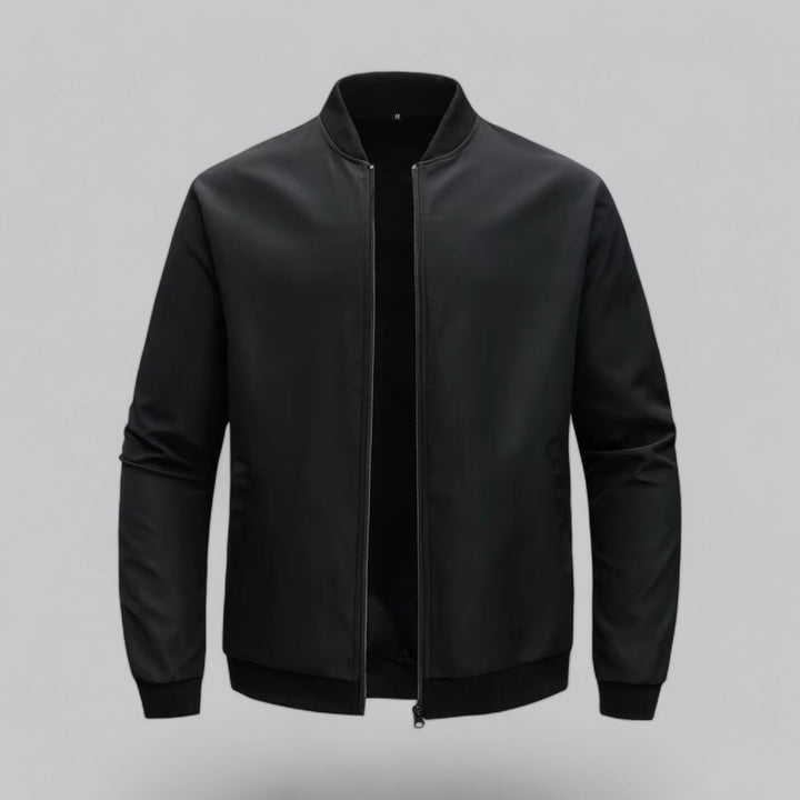Men's autumn jacket with timeless design & regular fit – Lucian