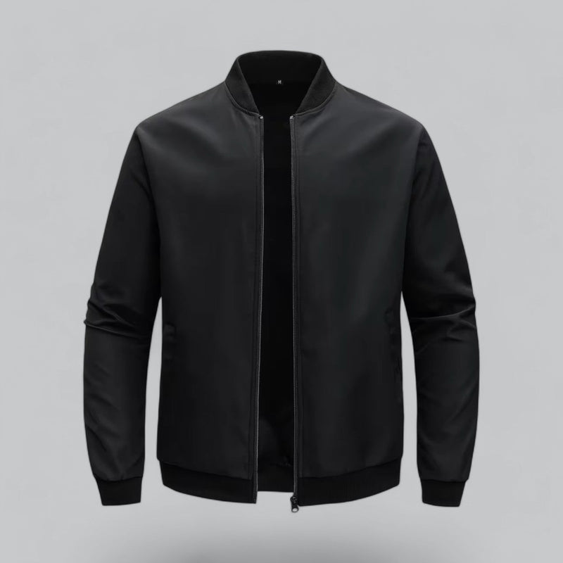 Men's autumn jacket with timeless design & regular fit – Lucian