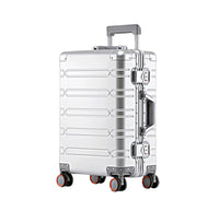 Large Capacity Aluminium Luggage Set with Carry-On & Check-In Options