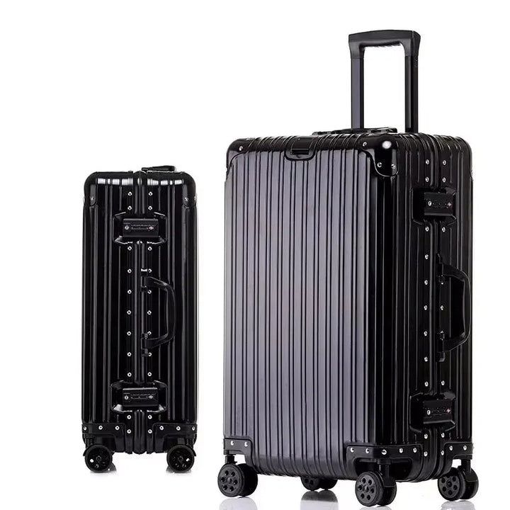 Aluminium-Magnesium Alloy Luggage with Spinner Wheels & TSA Lock