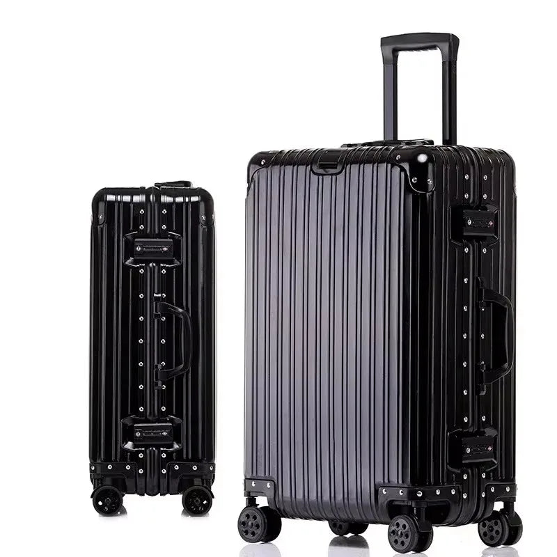 Aluminium-Magnesium Alloy Luggage with Spinner Wheels & TSA Lock