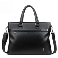 Soft PU Leather Business Laptop Shoulder Bag