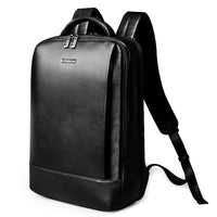 Full-Grain Leather Backpack with 17 Inch Laptop Compartment