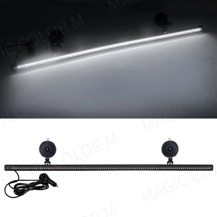 96 LED Strobe Light Bar – Veyra – (Car Emergency Warning)