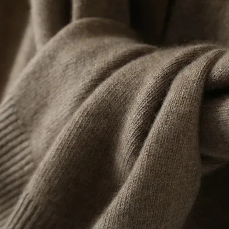 Ladies' knitted cape made of soft material – Lorena