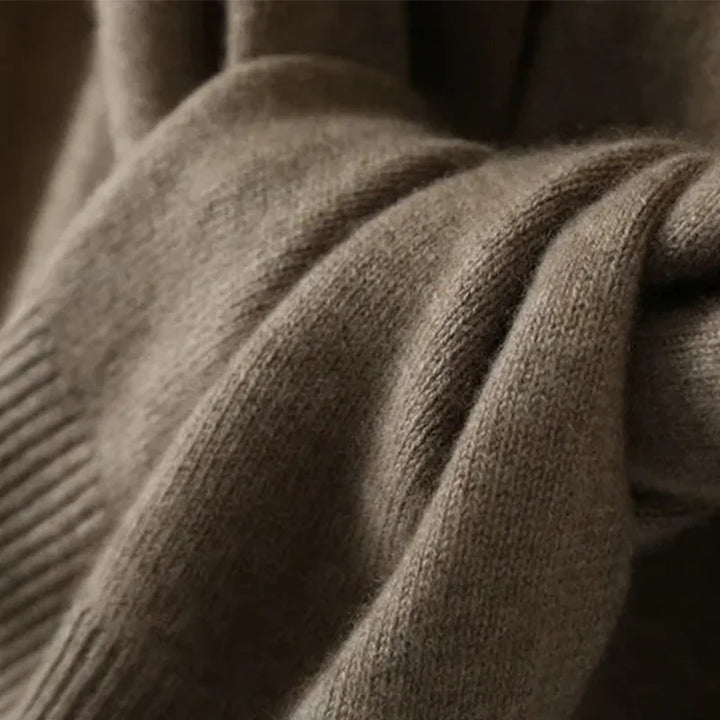 Ladies' knitted cape made of soft material – Lorena