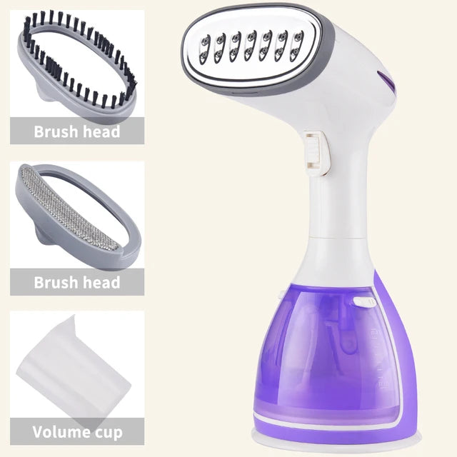 Vertical Garment Steamer 280W Rapid Heat-Up 1500ml Tank – SteamFlow