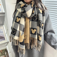 Soft patterned scarf for women - Yara