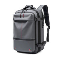 Expandable Waterproof Laptop & Vacuum Compression Travel Backpack