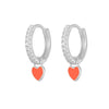 Elegant Silver Hoop Earrings - Women's Fashion Jewellery