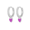 Elegant Silver Hoop Earrings - Women's Fashion Jewellery