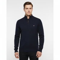 Strickpullover Mit Reißverschluss - CollarSweater