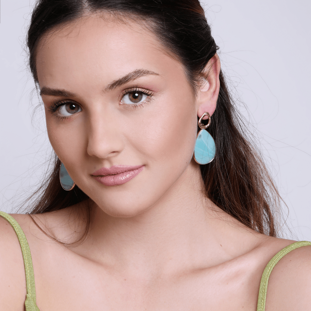 Tropical Amazonite Earrings – Amara