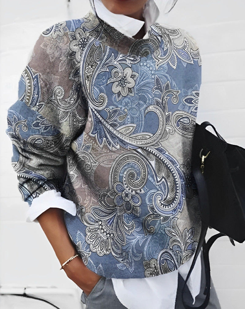 Patterned Women's Top – Alenya Autumn Magic