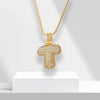 Bubble Letters Necklace with Pendant - LuxeLette