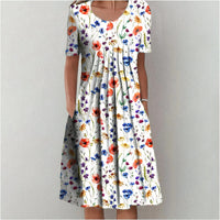 Stylish Cotton Dress - Lina