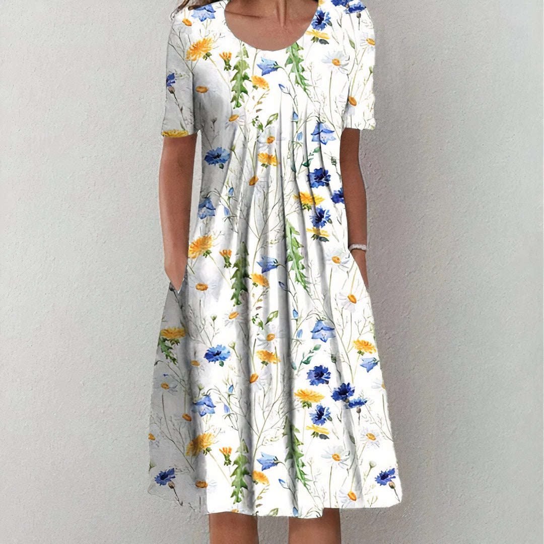 Stylish Cotton Dress - Lina