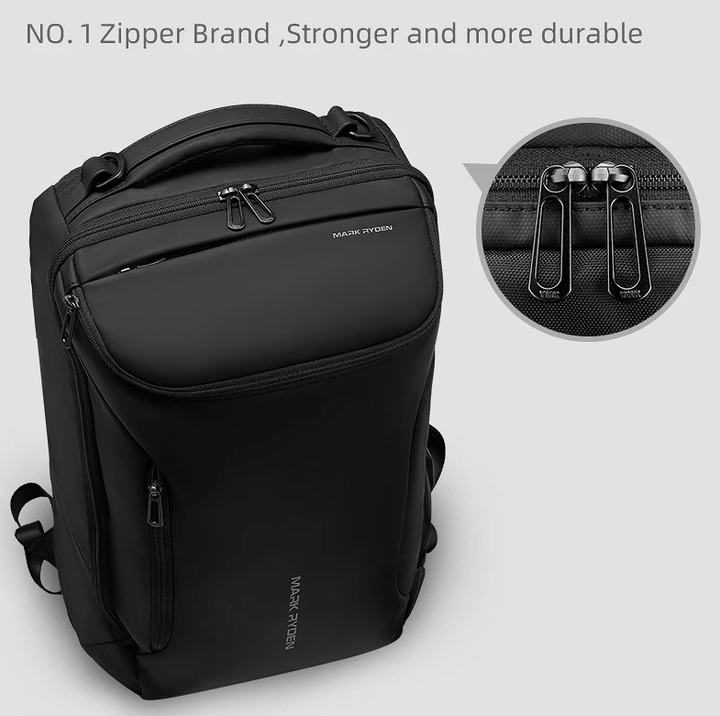 Large Waterproof Laptop & Business Travel Backpack