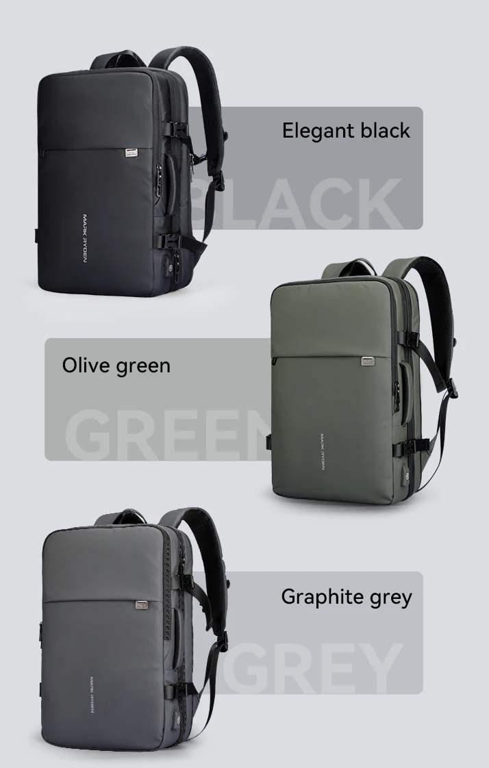 Expandable Waterproof Laptop & Airline Travel Backpack
