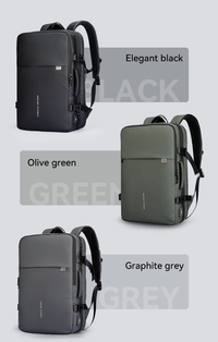 Expandable Waterproof Laptop & Airline Travel Backpack