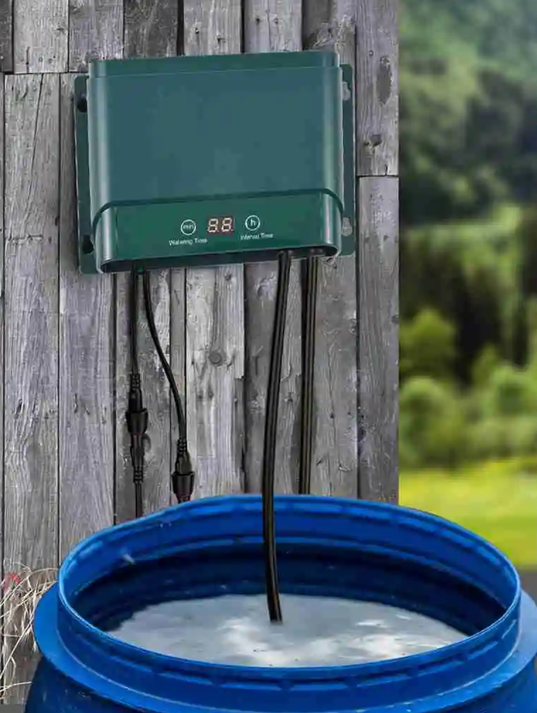 Solar Drip Irrigation System Kit Automatic Watering with 30 Modes & 7 Timers – AquaFlow