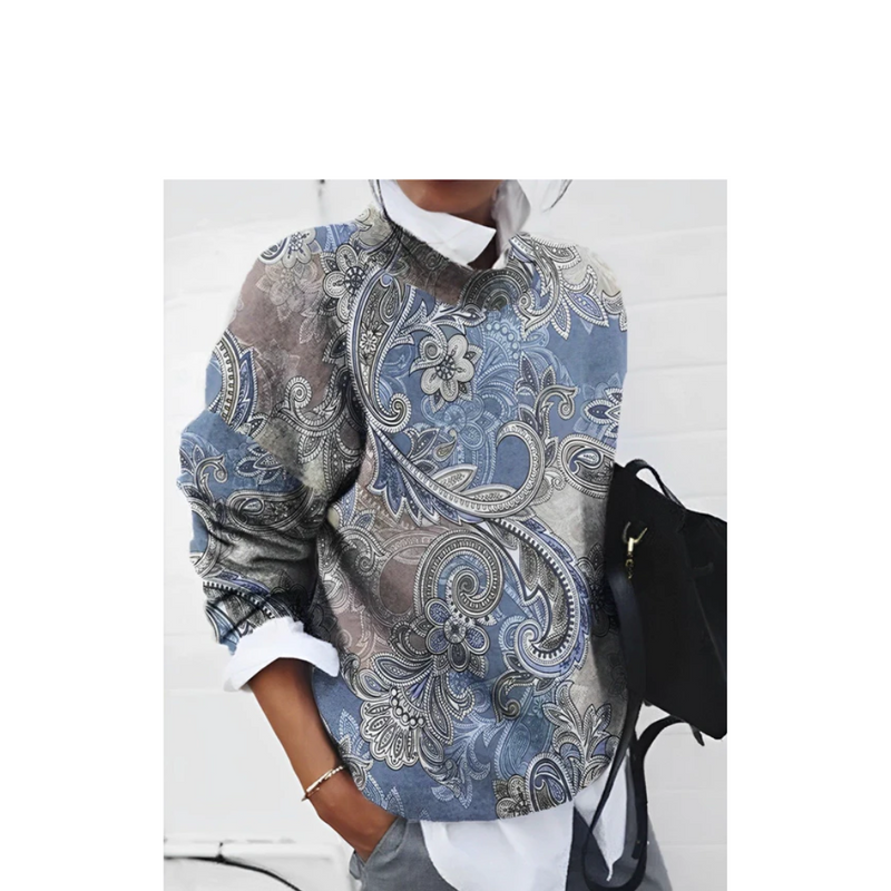 Patterned Women's Top – Alenya Autumn Magic