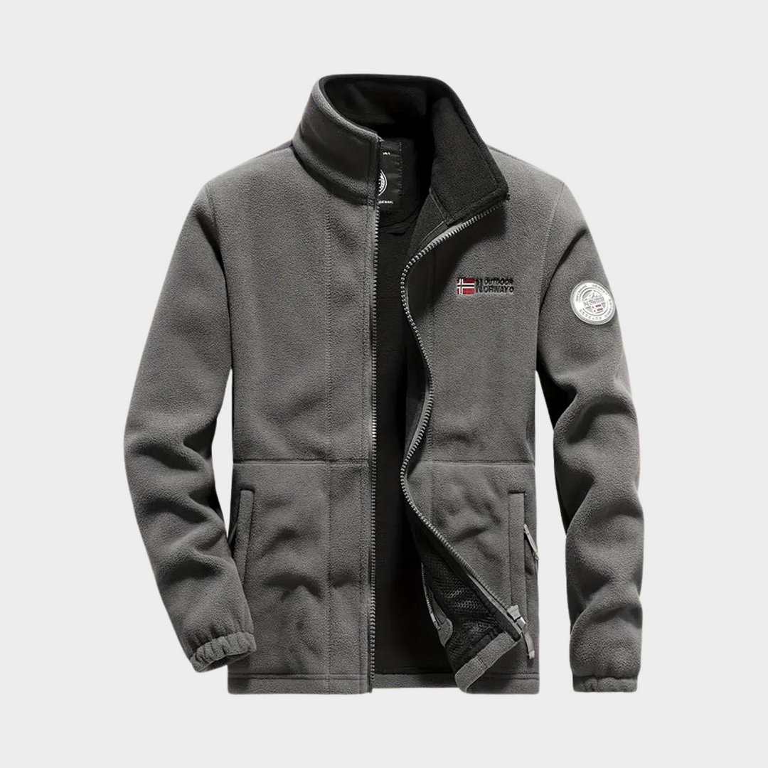Warm Men's Fleece with Zip – Bjorn