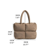 Stylish Puffer Shoulder Bag - Aurora