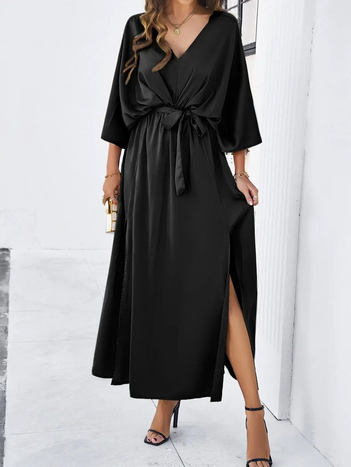 V-Neck Spring Dress - Isabella