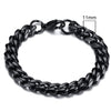 GRACE UNISEX CURB CHAIN BRACELET