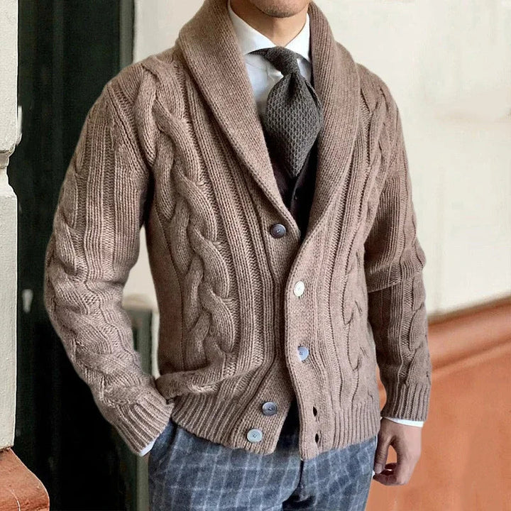 Knitted Men's Cardigan – Magnus