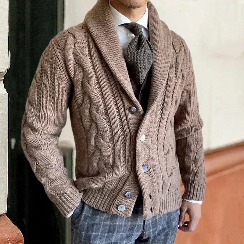 Knitted Men's Cardigan – Magnus