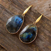 Labradorite Dreamy Earrings - Lunaris