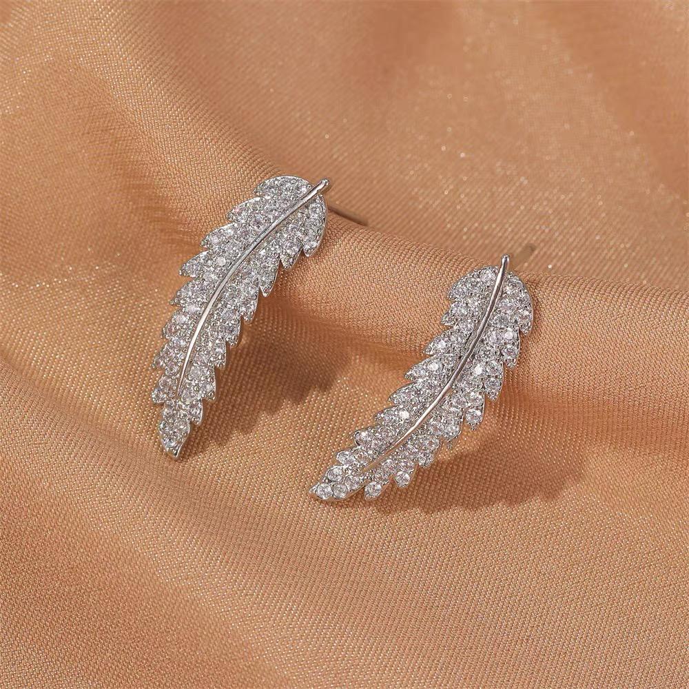 Elegant Angel Wing Earrings | Sterling Silver Dangle Jewellery