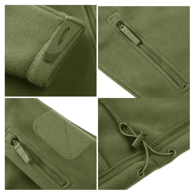 Tactical Men's Fleece Jacket – Axel
