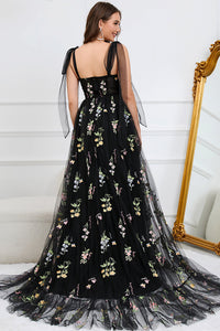 Trendy Tulle A-Line Evening Dress - Isabella