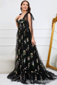 Trendy Tulle A-Line Evening Dress - Isabella