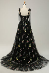 Trendy Tulle A-Line Evening Dress - Isabella
