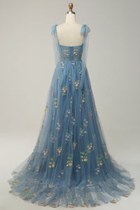 Trendy Tulle A-Line Evening Dress - Isabella
