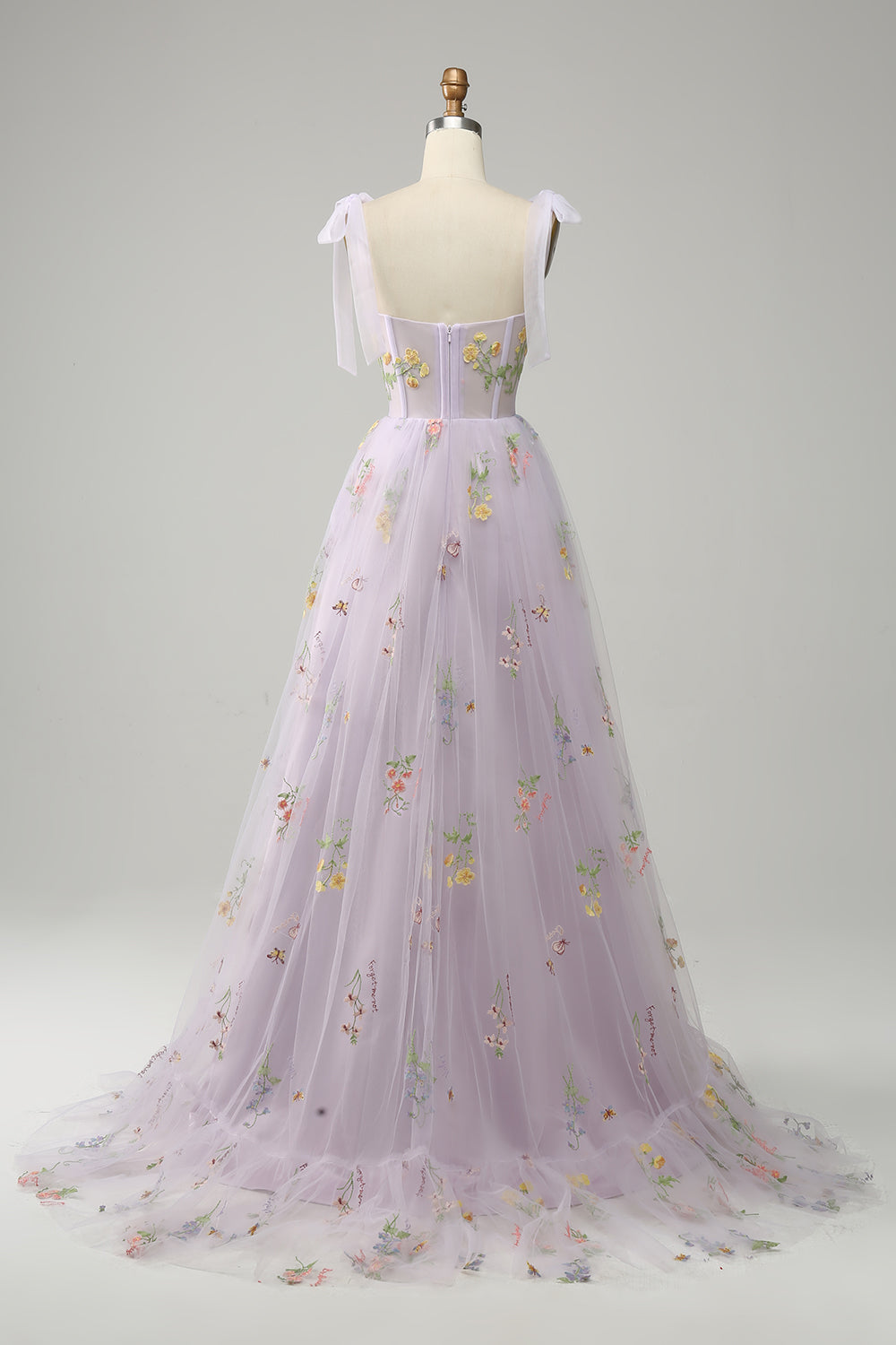 Trendy Tulle A-Line Evening Dress - Isabella
