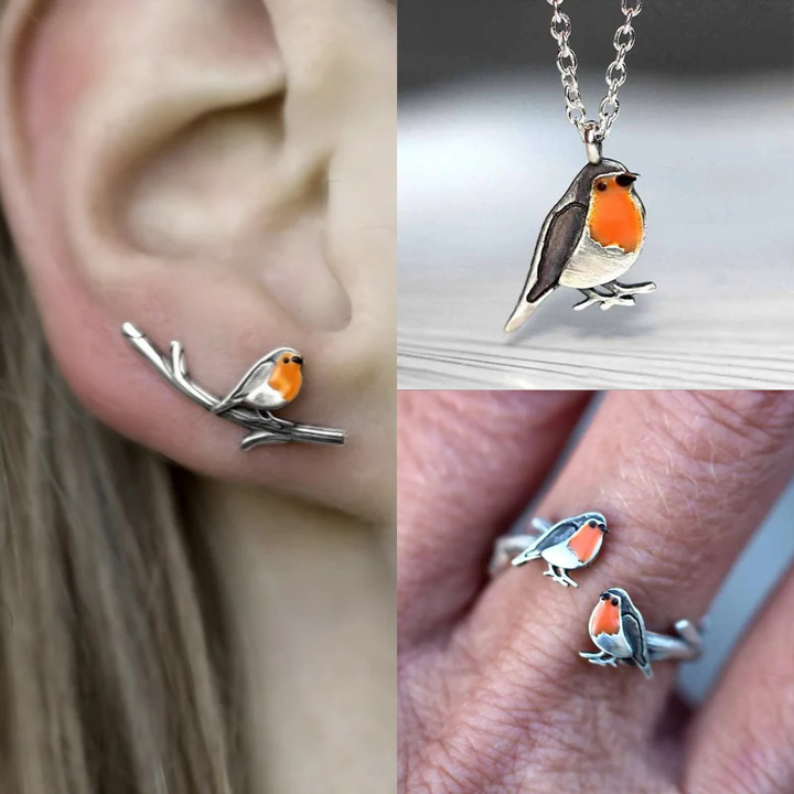 A Symbol of Hope and New Beginnings - Lucky Bird Jewellery Set-State of Style