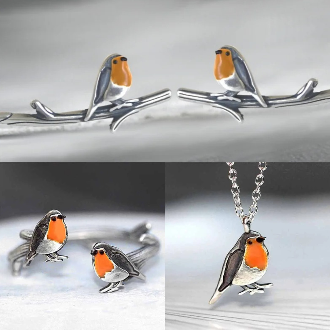 A Symbol of Hope and New Beginnings - Lucky Bird Jewellery Set-State of Style