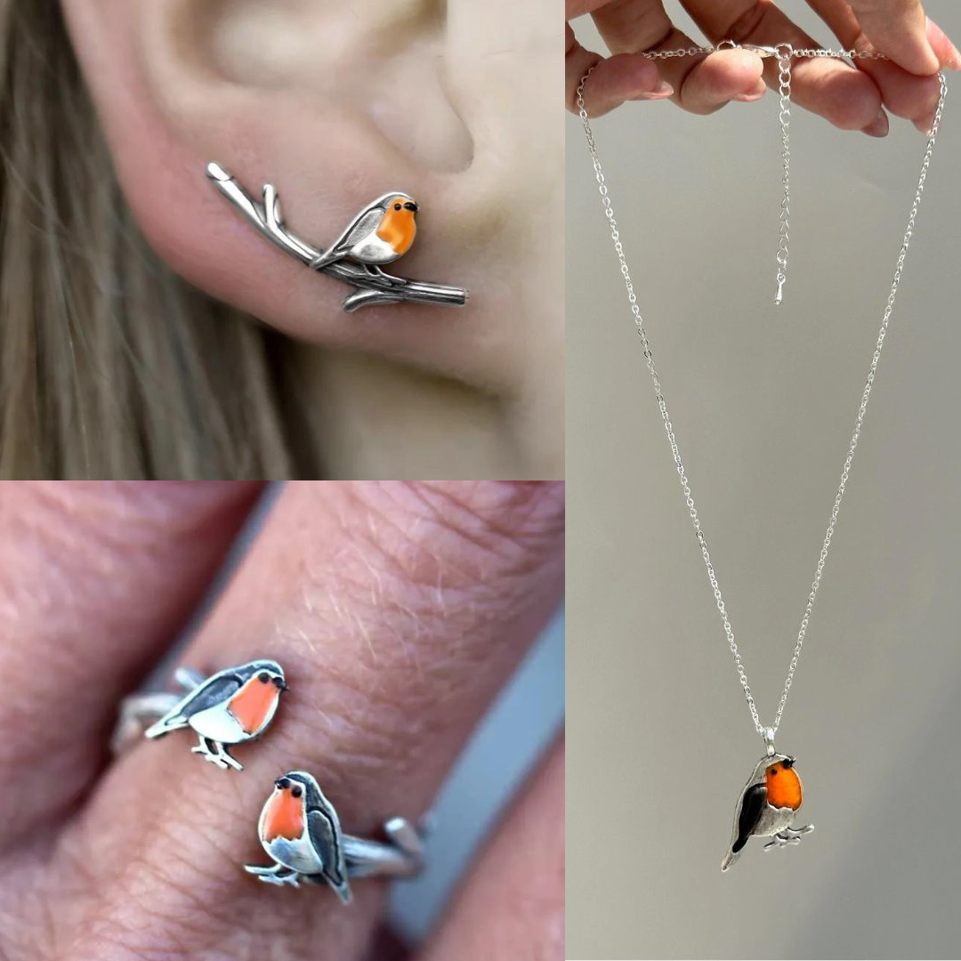A Symbol of Hope and New Beginnings - Lucky Bird Jewellery Set-State of Style